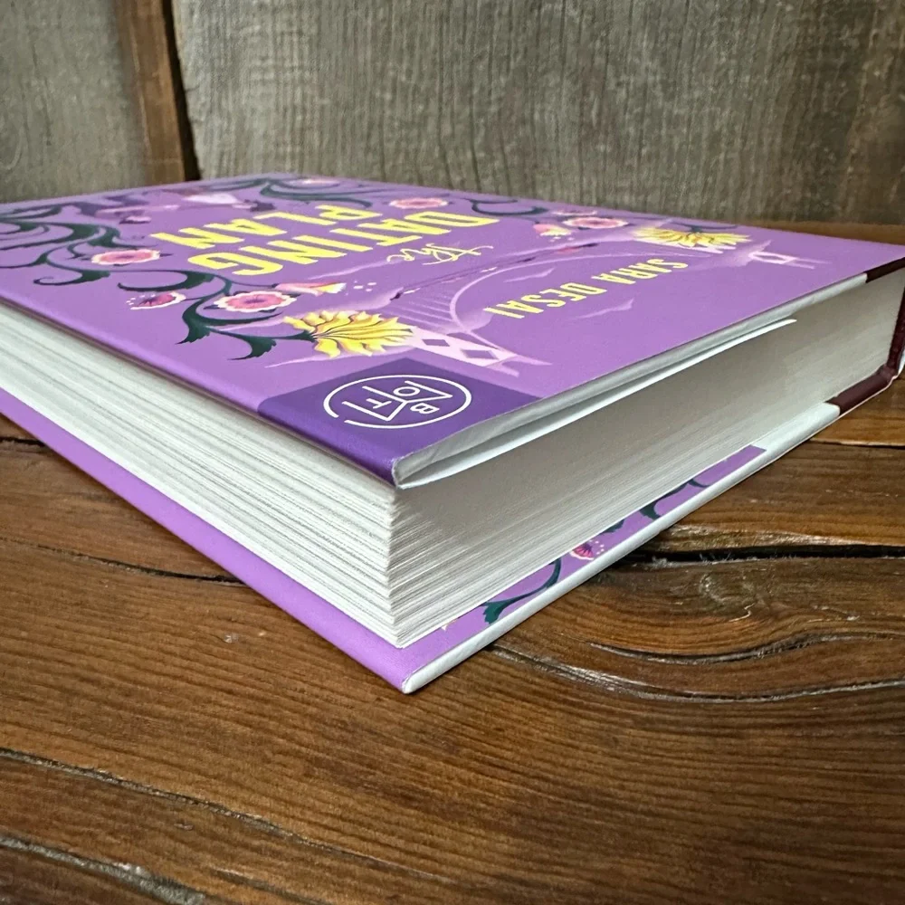 The Dating Plan by Sara Desai BOTM Hardcover Book